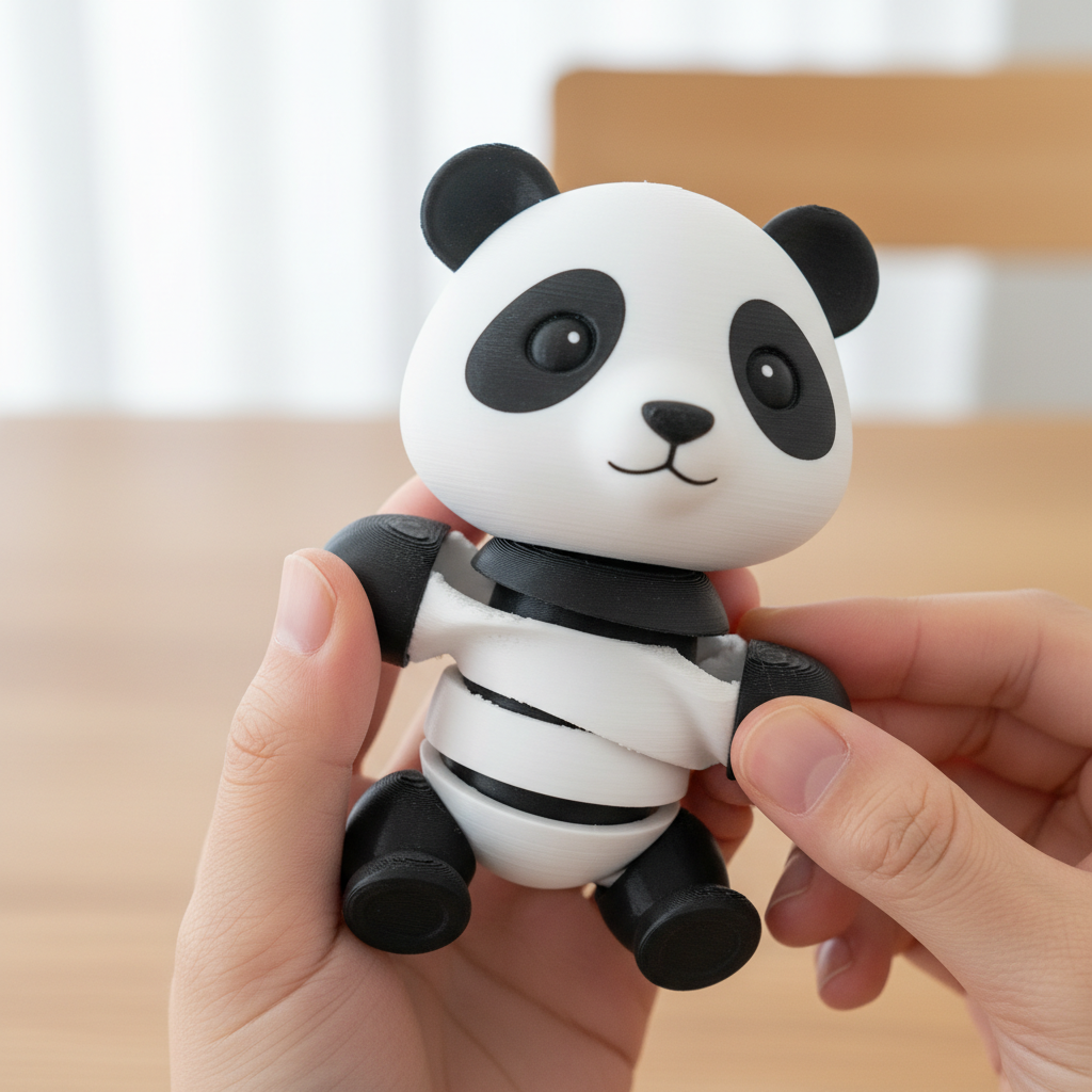 Panda articulé