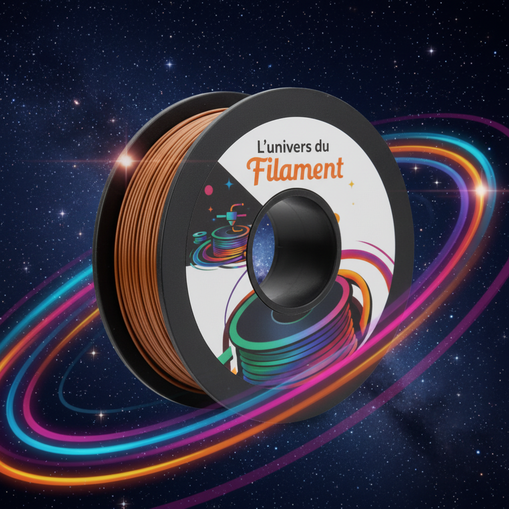 PLA Coco Brown - L'univers du Filament
