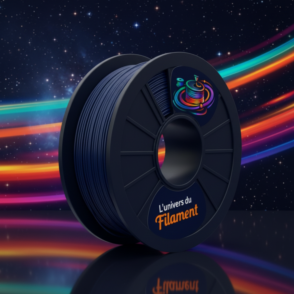 PLA Dark Night Blue - L'univers du Filament