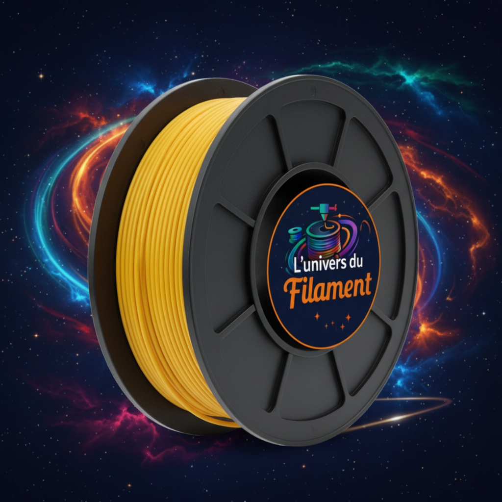 PLA Warm Yellow - L'univers du Filament