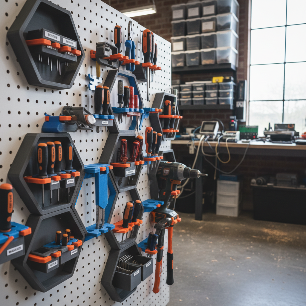 Porte-outils mural atelier