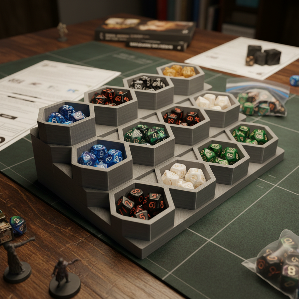 Rangement dés (10 emplacements)