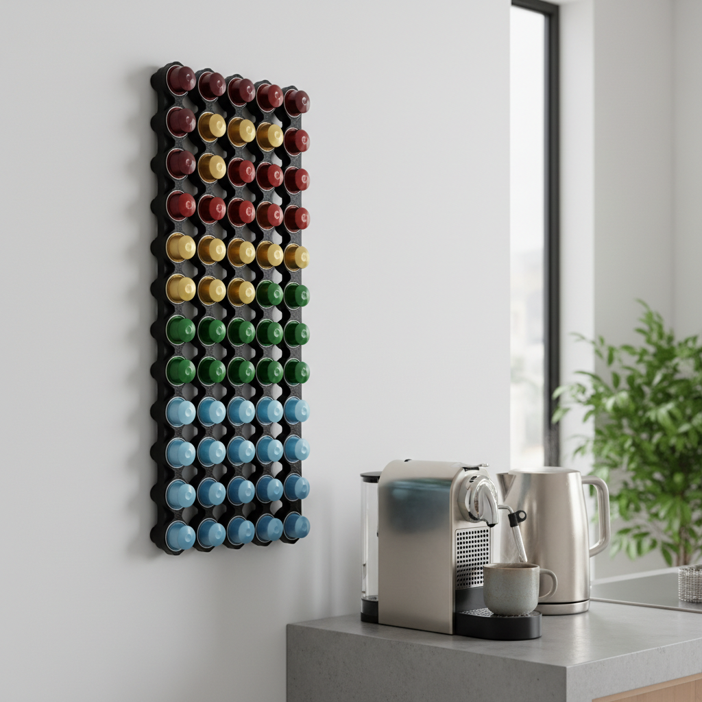 Support capsules mural