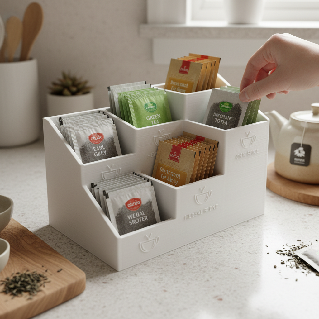 Support sachets thé