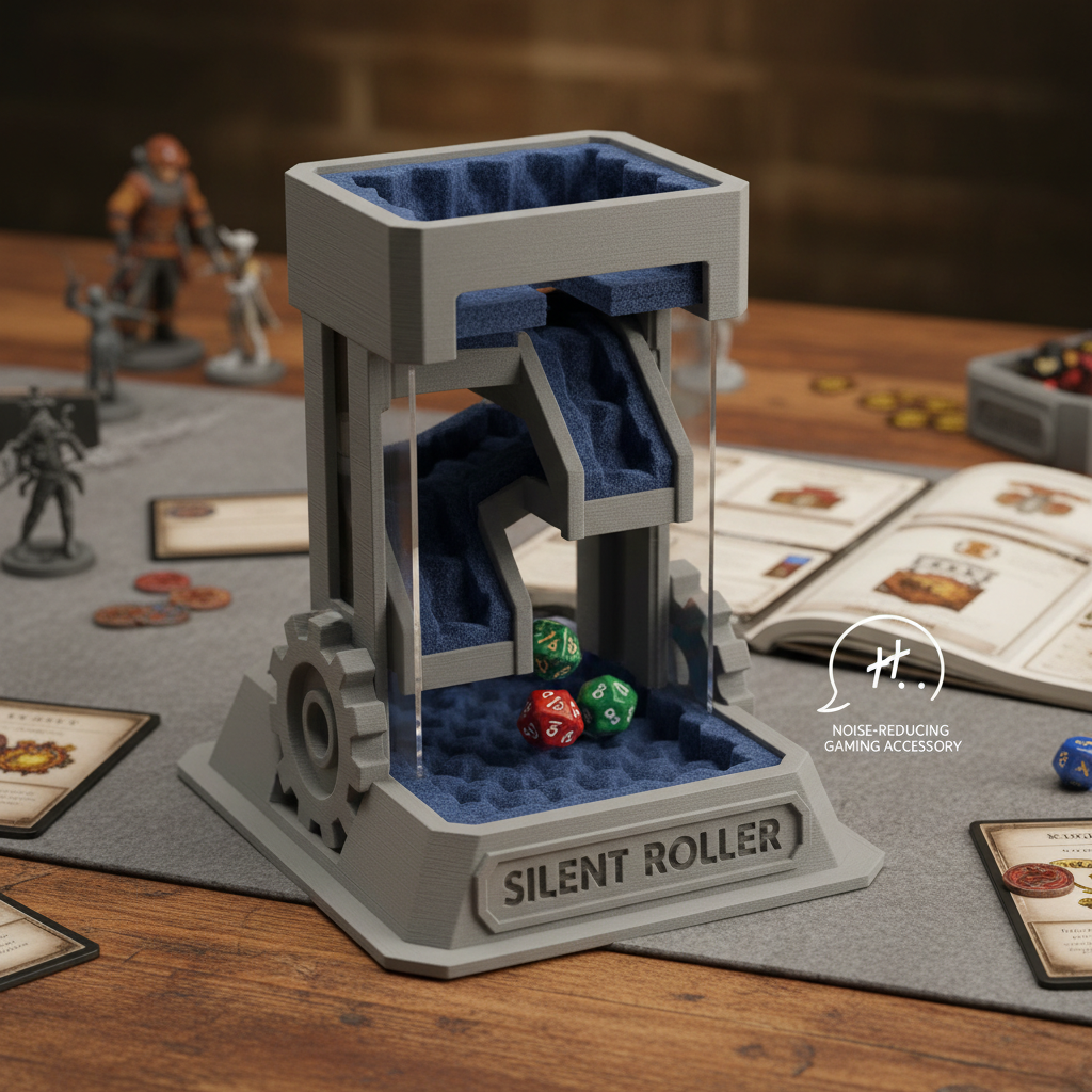 Tour à dés silencieuse